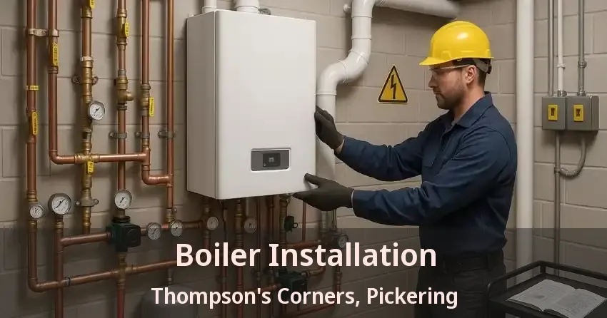 Boiler Installation Thompson's Corners, Pickering - ON