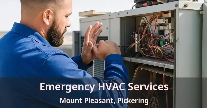 Emergency HVAC Services Mount Pleasant, Pickering - ON