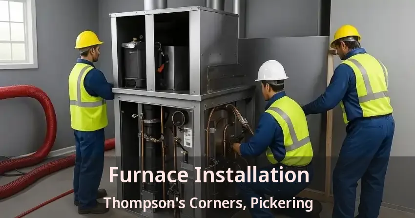 Furnace Installation Thompson's Corners, Pickering - ON