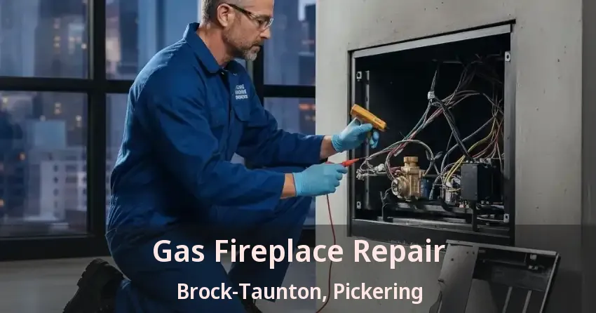 Gas Fireplace Repair Brock-Taunton, Pickering - ON