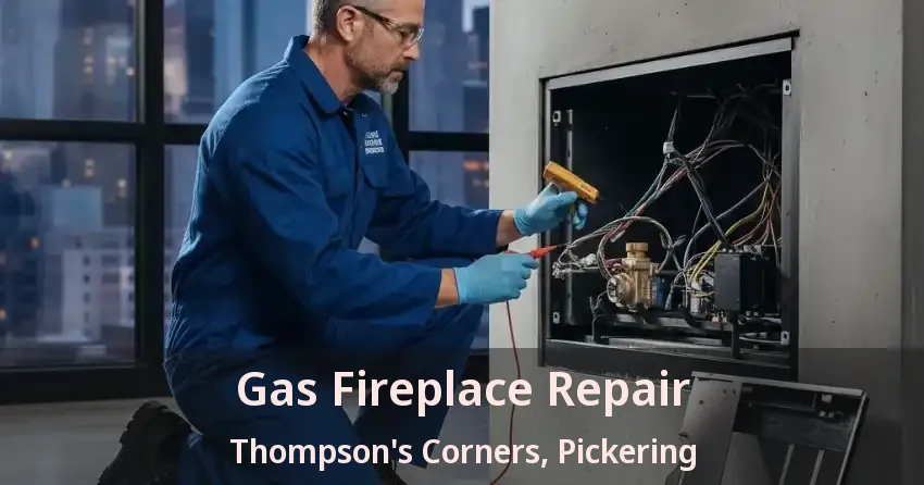 Gas Fireplace Repair Thompson's Corners, Pickering - ON