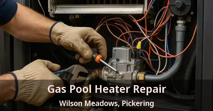 Gas Pool Heater Repair Wilson Meadows, Pickering - ON