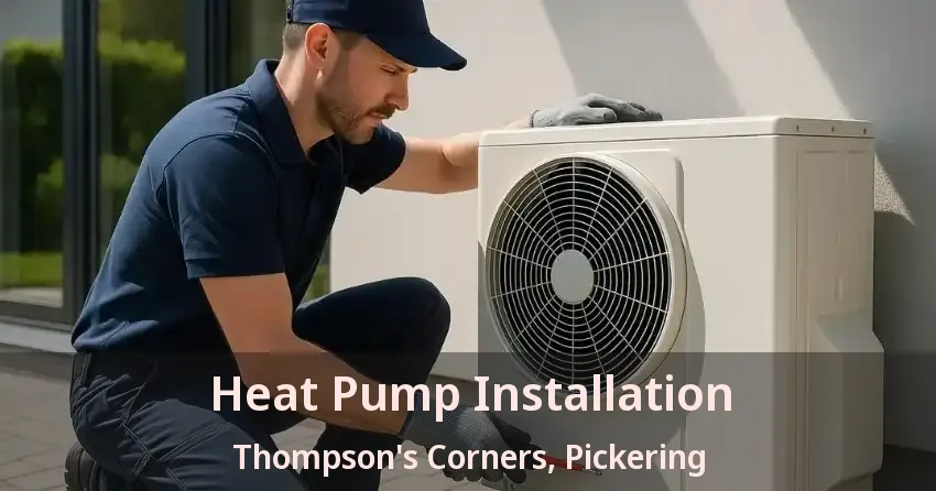 Heat Pump Installation Thompson's Corners, Pickering - ON