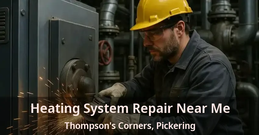 Heating System Repair Near Me Thompson's Corners, Pickering - ON