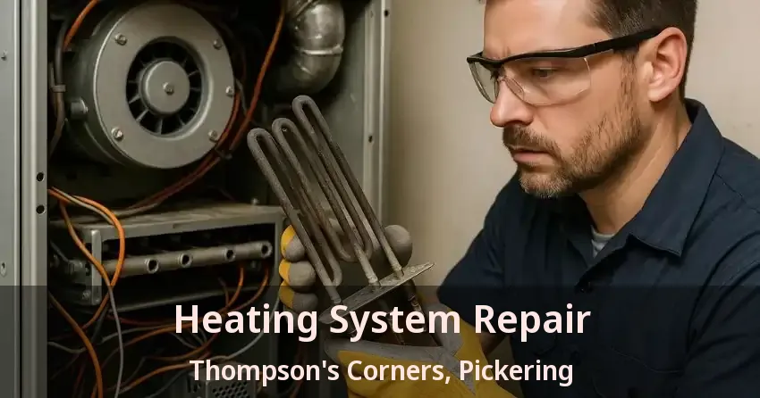 Heating System Repair Thompson's Corners, Pickering - ON