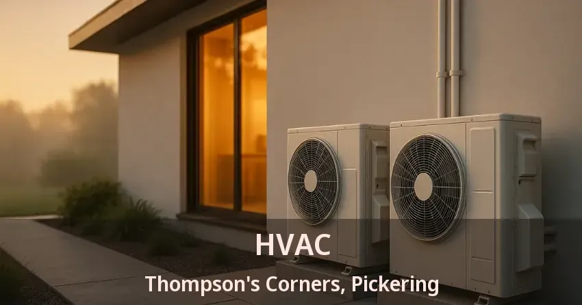 HVAC Thompson's Corners, Pickering - ON