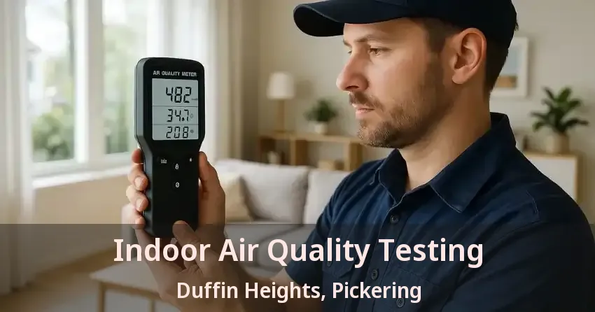 Indoor Air Quality Testing Duffin Heights, Pickering - ON