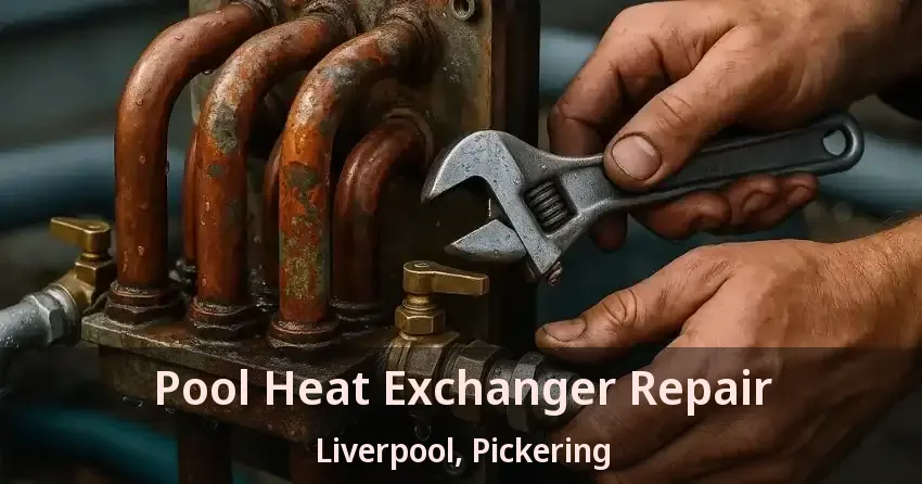 Pool Heat Exchanger Repair Liverpool, Pickering - ON