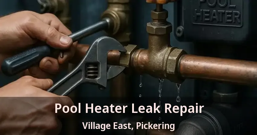 Pool Heater Leak Repair Village East, Pickering - ON
