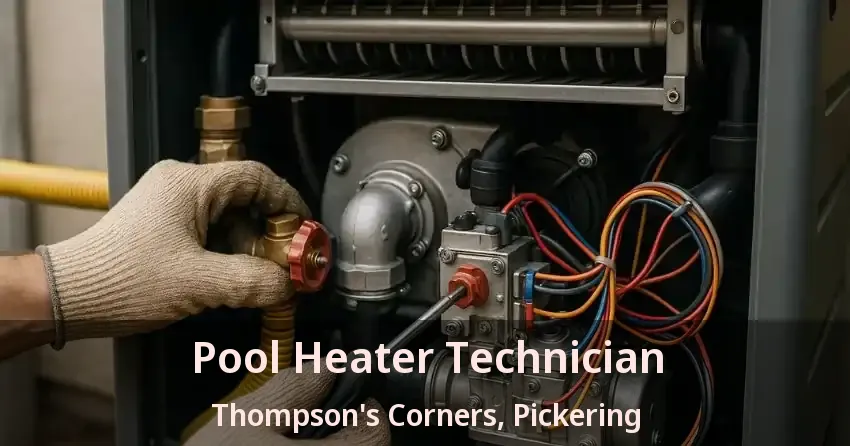 Pool Heater Technician Thompson's Corners, Pickering - ON